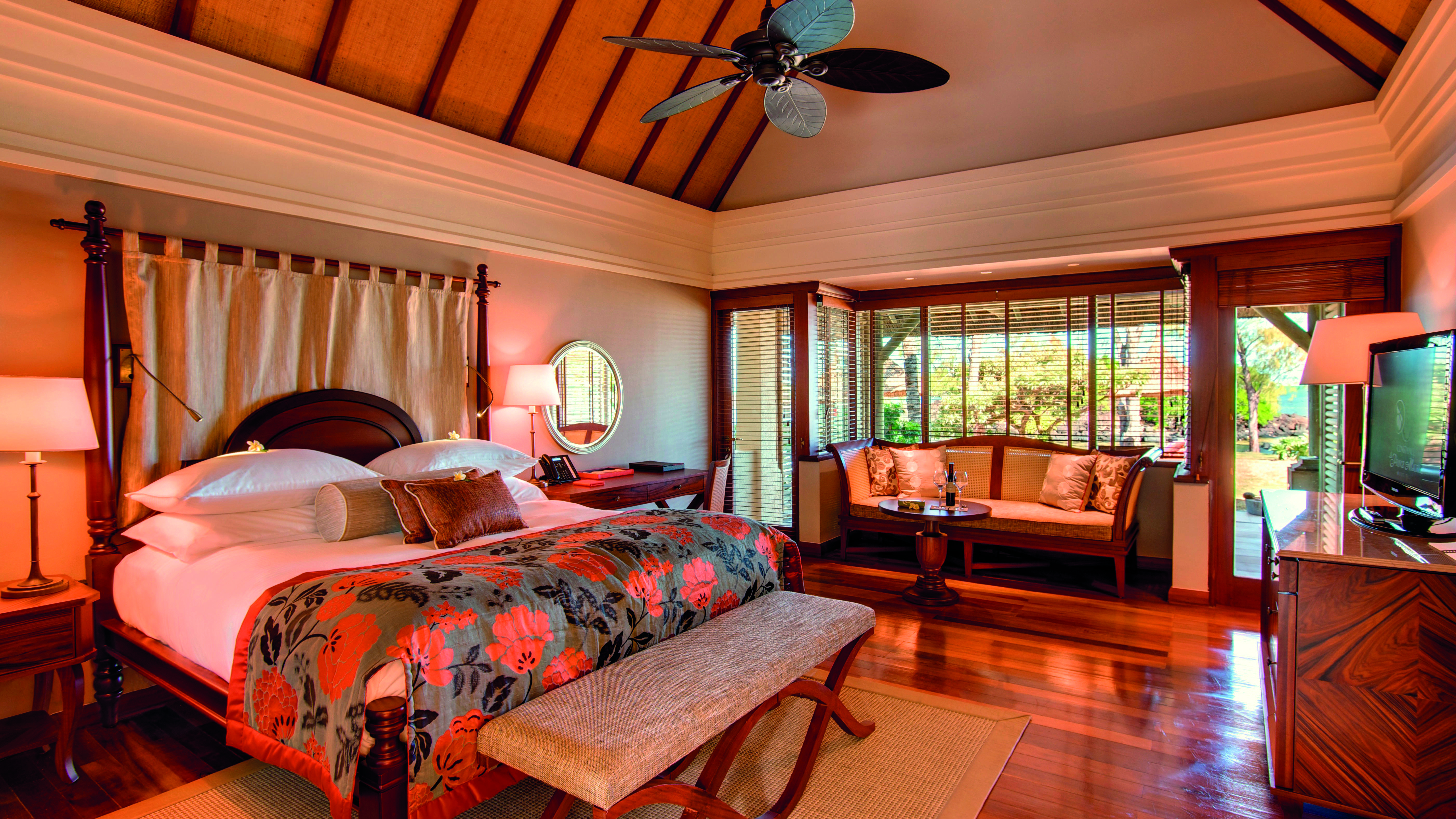 Constance Prince Maurice Poste de Flacq Номер фото A bedroom at the Four Seasons Resort