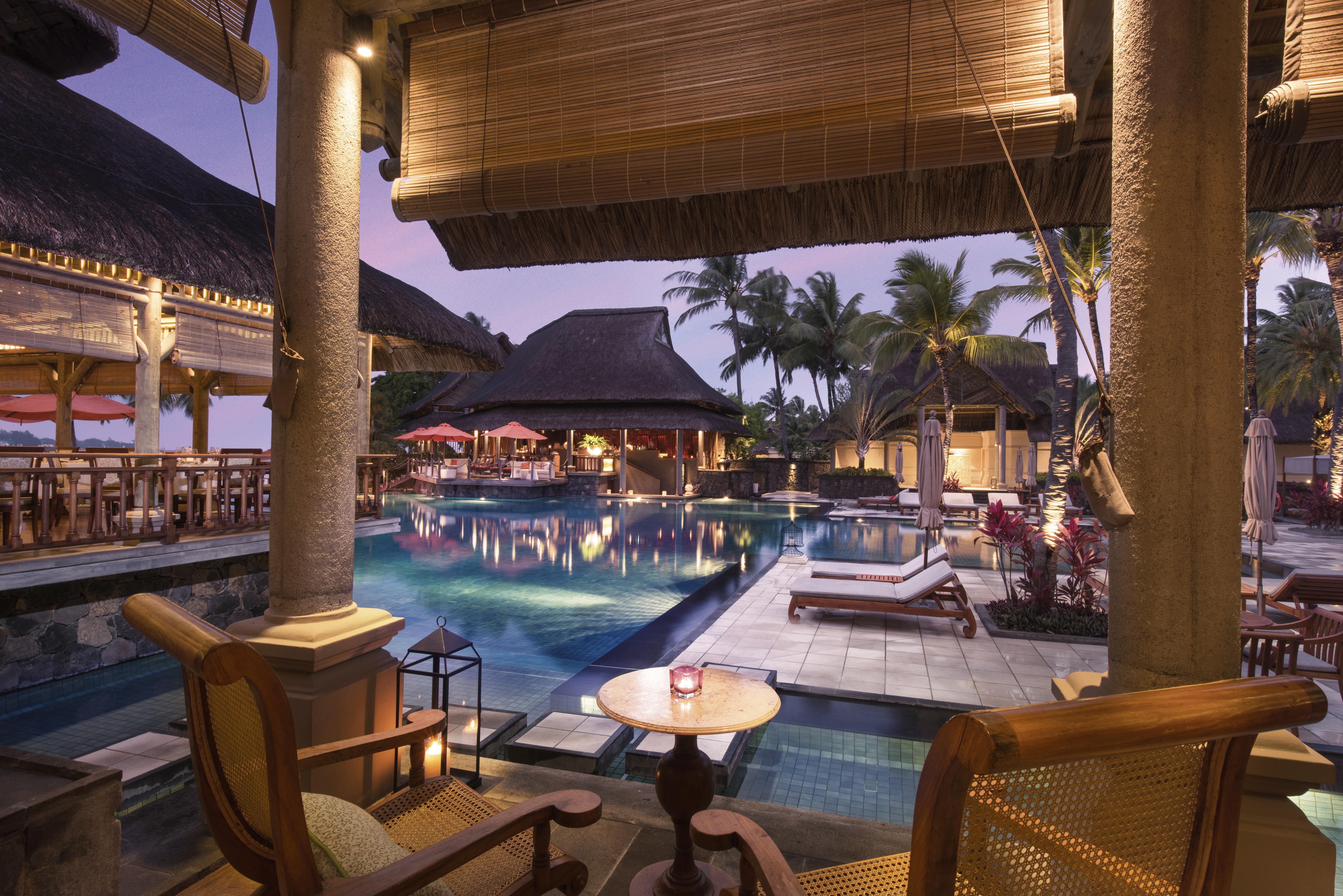 Constance Prince Maurice Poste de Flacq Екстер'єр фото The pool at the resort